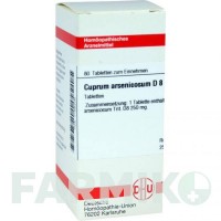 КУПРУМ АРСЕНІКОЗУМ (CUPRUM ARSENICOSUM) D 8 таблетки 80 шт - Гомеопатія DHU