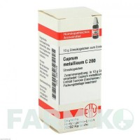 КУПРУМ МЕТАЛЛИКУМ (CUPRUM METALLICUM) C 200 глобули 10 г - Гомеопатия DHU
