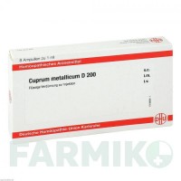 КУПРУМ МЕТАЛІКУМ (CUPRUM METALLICUM) D 200 ампули 8x1 мл - Гомеопатія DHU