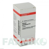 КУПРУМ МЕТАЛЛИКУМ (CUPRUM METALLICUM) D 6 таблетки 80 шт - Гомеопатия DHU