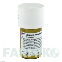 КУПРУМ МЕТАЛІКУМ (CUPRUM METALLICUM) D 6 тритурація 20 г - Гомеопатія WELEDA