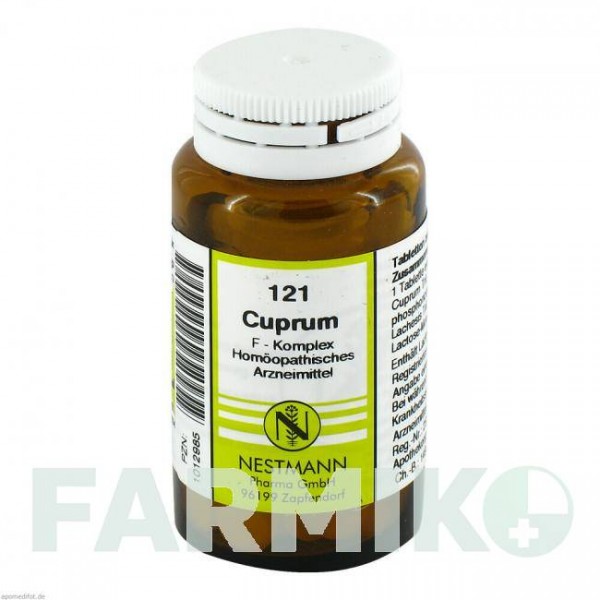 КУПРУМ (CUPRUM) таблетки 120 шт - Гомеопатія NESTMANN PHARMA