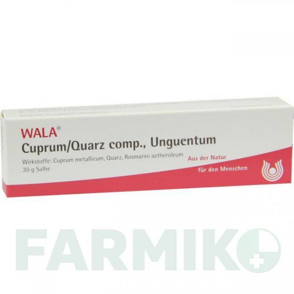 КУПРУМ КВАРЦ (CUPRUM QUARZ) мазь 30 г - Гомеопатія WALA HEILMITTEL