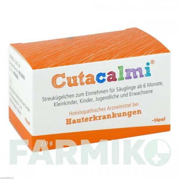 КУТАКАЛЬМИ (CUTACALMI) глобули 2 г - Гомеопатия BIOLOGISCHE HEILMITTEL HEEL