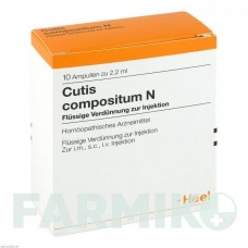 КУТІС (CUTIS) ампули 10 шт - Гомеопатія BIOLOGISCHE HEILMITTEL HEEL