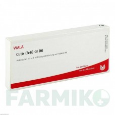 КУТІС (CUTIS) D 6 ампули 10x1 мл - Гомеопатія WALA HEILMITTEL