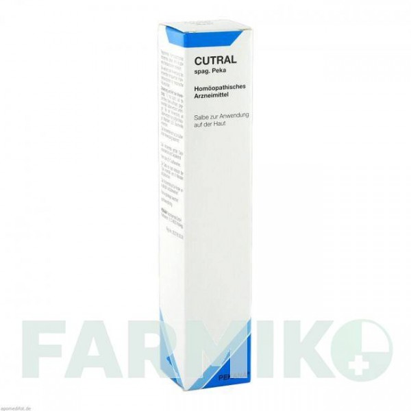 КУТРАЛ (CUTRAL) мазь 35 г - Гомеопатия PEKANA NATURHEILMITTEL