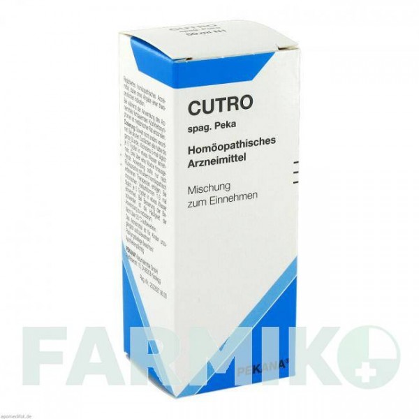 КУТРО (CUTRO) краплі 50 мл - Гомеопатія PEKANA NATURHEILMITTEL