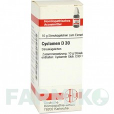 ЦИКЛАМЕН (CYCLAMEN) D 30 глобули 10 г - Гомеопатия DHU