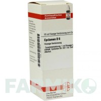 ЦИКЛАМЕН (CYCLAMEN) D 6 раствор 20 мл - Гомеопатия DHU