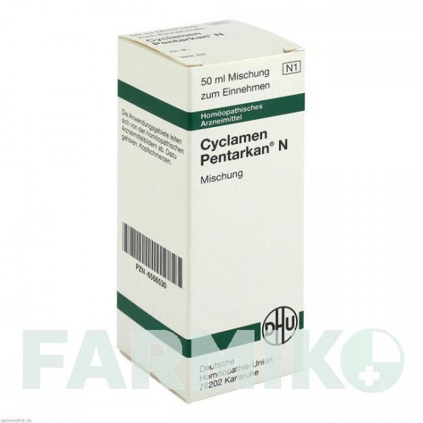ЦИКЛАМЕН ПЕНТАРКАН (CYCLAMEN PENTARKAN) смесь 50 мл - Гомеопатия DHU