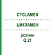 ЦИКЛАМЕН (CYCLAMEN) Q 21 раствор 15 мл - Гомеопатия GUDJONS