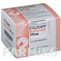 ЦИКЛОКАПС (CYCLOCAPS) 200 мкг капсули 60 шт - Будесонід PB PHARMA