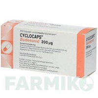 ЦИКЛОКАПС (CYCLOCAPS) 200 мкг капсули 200 шт - Будесонід PB PHARMA