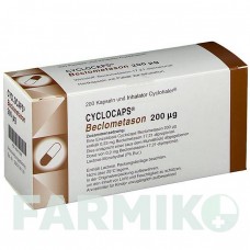 ЦИКЛОКАПС (CYCLOCAPS) 200 мкг капсули 200 шт - Беклометазон PB PHARMA