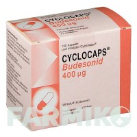 ЦИКЛОКАПС (CYCLOCAPS) 400 мкг капсулы 100 шт - Будесонид PB PHARMA