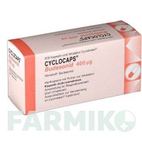 ЦИКЛОКАПС (CYCLOCAPS) 400 мкг капсулы 200 шт - Будесонид PB PHARMA