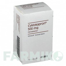 ЦИКЛОКАПРОН (CYKLOKAPRON) таблетки 50 шт - Транексамовая кислота MEDA PHARMA