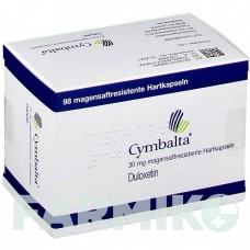 СІМБАЛТА (CYMBALTA) 30 мг капсули 98 шт - Дулоксетин 1 0 1 CAREFARM