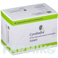 СІМБАЛТА (CYMBALTA) 60 мг капсули 98 шт - Дулоксетин 1 0 1 CAREFARM
