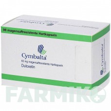СИМБАЛТА (CYMBALTA) 60 мг капсулы 98 шт - Дулоксетин ABACUS MEDICINE