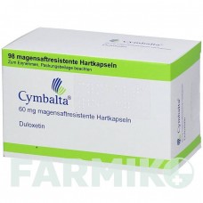 СІМБАЛТА (CYMBALTA) 60 мг капсули 98 шт - Дулоксетин ACA MULLER-ADAG PHARMA