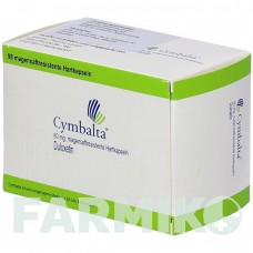 СИМБАЛТА (CYMBALTA) 60 мг капсулы 98 шт - Дулоксетин AXICORP PHARMA