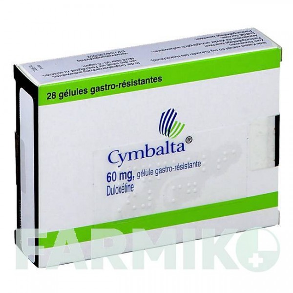 СІМБАЛТА (CYMBALTA) 60 мг капсули 28 шт - Дулоксетин EMRA-MED