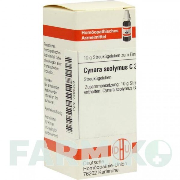 ЦИНАРА СКОЛИМУС (CYNARA SCOLYMUS) C 30 глобули 10 г - Гомеопатия DHU