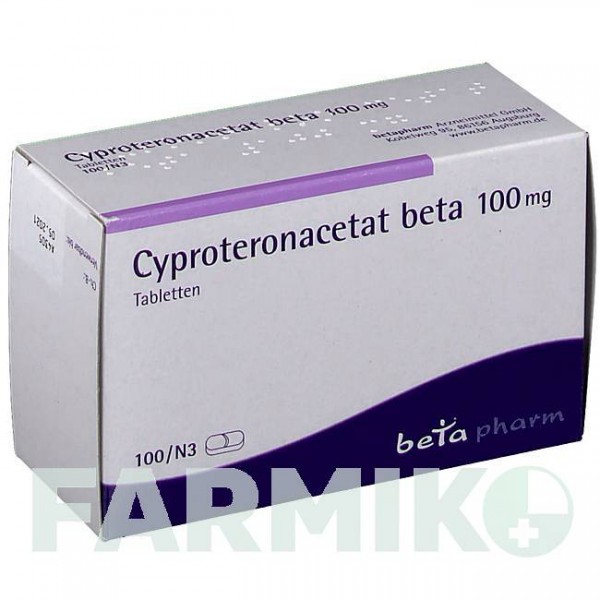ЦИПРОТЕРОНАЦЕТАТ (CYPROTERONACETAT) 100 мг таблетки 100 шт - Ципротерон BETAPHARM