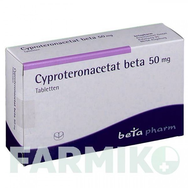 ЦИПРОТЕРОНАЦЕТАТ (CYPROTERONACETAT) 50 мг таблетки 20 шт - Ципротерон BETAPHARM