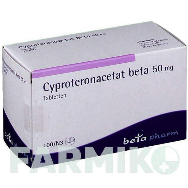 ЦИПРОТЕРОНАЦЕТАТ (CYPROTERONACETAT) 50 мг таблетки 100 шт - Ципротерон BETAPHARM