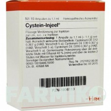 ЦИСТЕЇН (CYSTEIN) ампули 10 шт - Гомеопатія BIOLOGISCHE HEILMITTEL HEEL