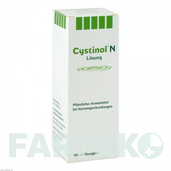 ЦИСТИНОЛ (CYSTINOL) раствор 100 мл - Толокнянка, Другое MEDICE PUTTER