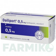 ДАЙЛІПОРТ (DAILIPORT) 0,5 мг капсули 100 шт - Такролімус HEXAL