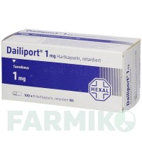 ДАЙЛІПОРТ (DAILIPORT) 1 мг капсули 100 шт - Такролімус HEXAL