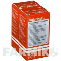 ДАЙВОБЕТ (DAIVOBET) 50 мкг/г + 0,5 мг/г гель 2x60 г - Кальципотріол, Бетаметазон EMRA-MED