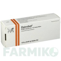 ДАЙВОБЕТ (DAIVOBET) 50 мкг/г + 0,5 мг/г мазь 120 г - Кальципотріол, Бетаметазон MPA PHARMA
