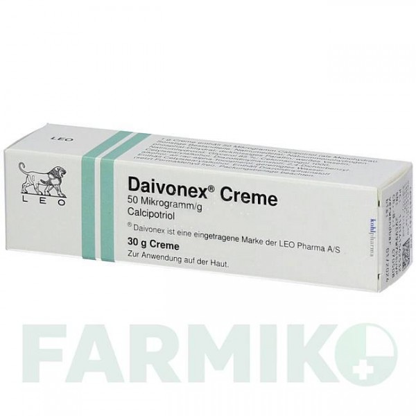 ДАЙВОНЕКС (DAIVONEX) крем 30 г - Кальципотріол KOHLPHARMA