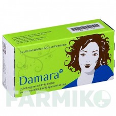ДАМАРА (DAMARA) 75 мкг таблетки 6x28 шт - Дезогестрел MEDA PHARMA
