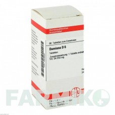 ДАМИАНА (DAMIANA) D 6 таблетки 80 шт - Гомеопатия DHU