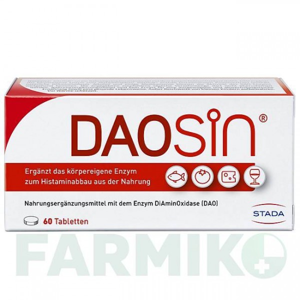 ДАОСИН (DAOSIN) таблетки 60 шт - Активные вещества STADA
