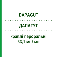 ДАПАГУТ (DAPAGUT) 33,1 мг/мл краплі пероральні 18,5 мл - Пароксетин ANGELINI