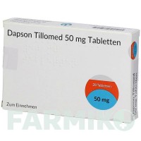 ДАПСОН (DAPSON) 50 мг таблетки 28 шт - Дапсон TILLOMED