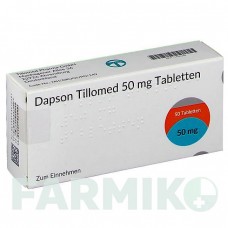 ДАПСОН (DAPSON) 50 мг таблетки 50 шт - Дапсон TILLOMED
