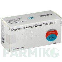 ДАПСОН (DAPSON) 50 мг таблетки 100 шт - Дапсон TILLOMED