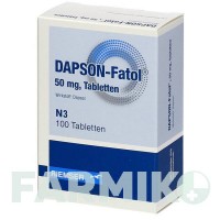 ДАПСОН ФАТОЛ (DAPSON FATOL) таблетки 100 шт - Дапсон ESTEVE PHARMACEUTICALS