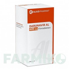 ДАРУНАВИР (DARUNAVIR) 600 мг таблетки 60 шт - Дарунавир ALIUD PHARMA