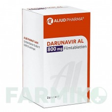 ДАРУНАВИР (DARUNAVIR) 800 мг таблетки 30 шт - Дарунавир ALIUD PHARMA
