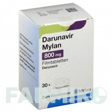 ДАРУНАВИР (DARUNAVIR) 800 мг таблетки 30 шт - Дарунавир VIATRIS
